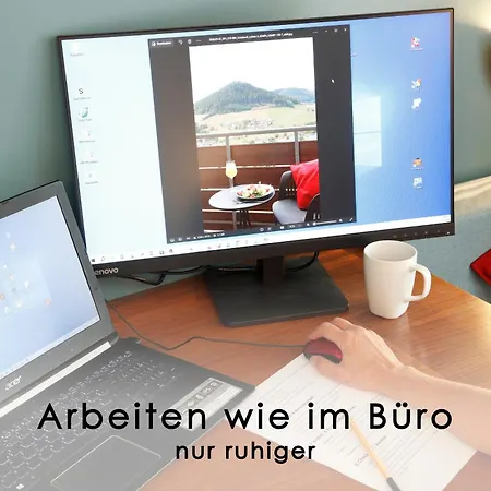 Workation Im Schwarzwald - Ruhig Mit Balkon & Pool Baiersbronn